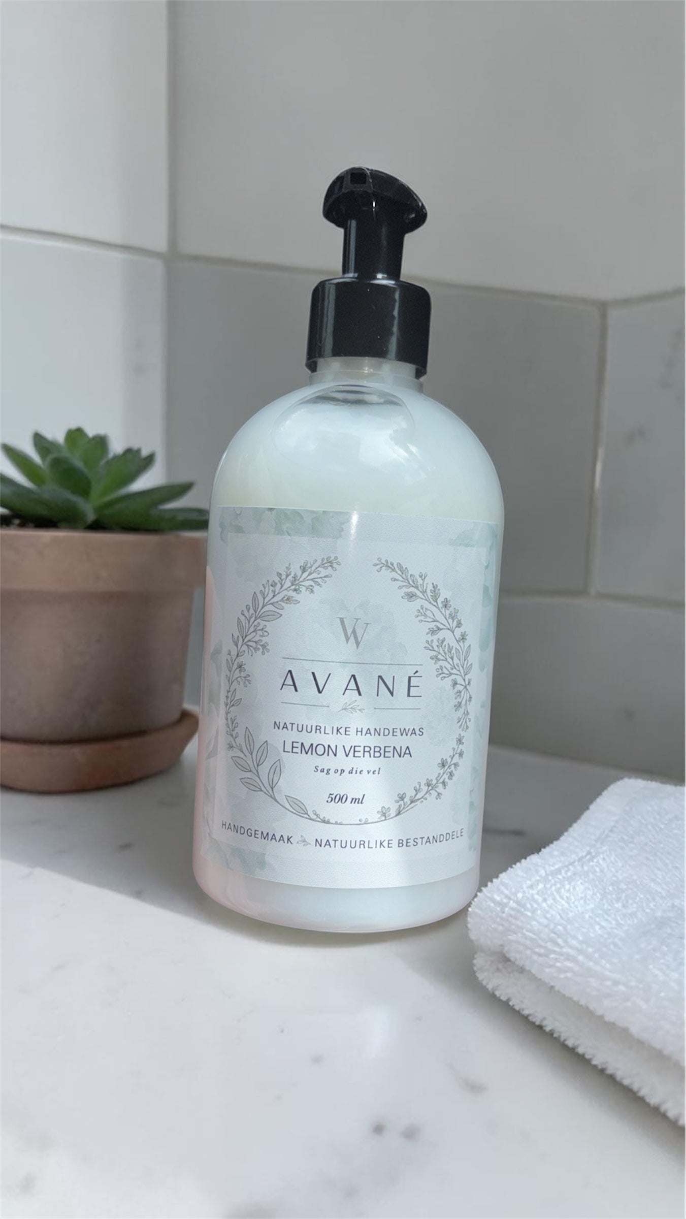 Avané Natural Hand Wash – Lemon Verbena (500ml)