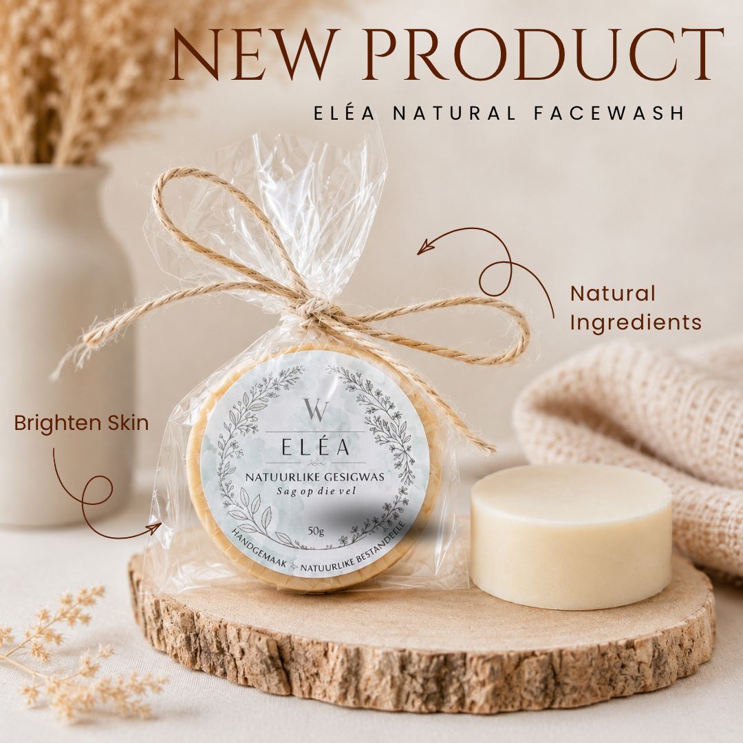 ELÉA Natural Face Wash Bar – 50g