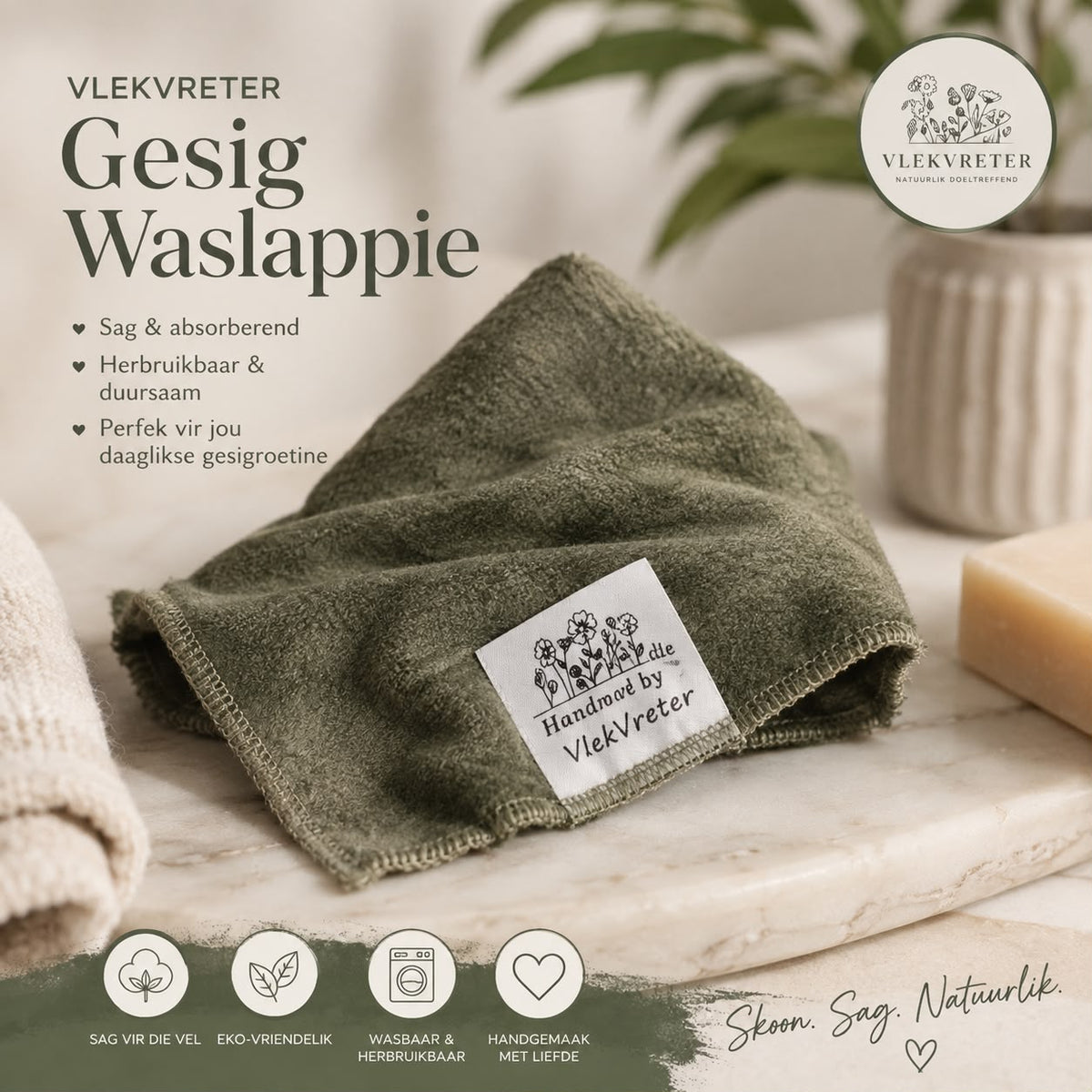 🌿 VlekVreter WasLappie
